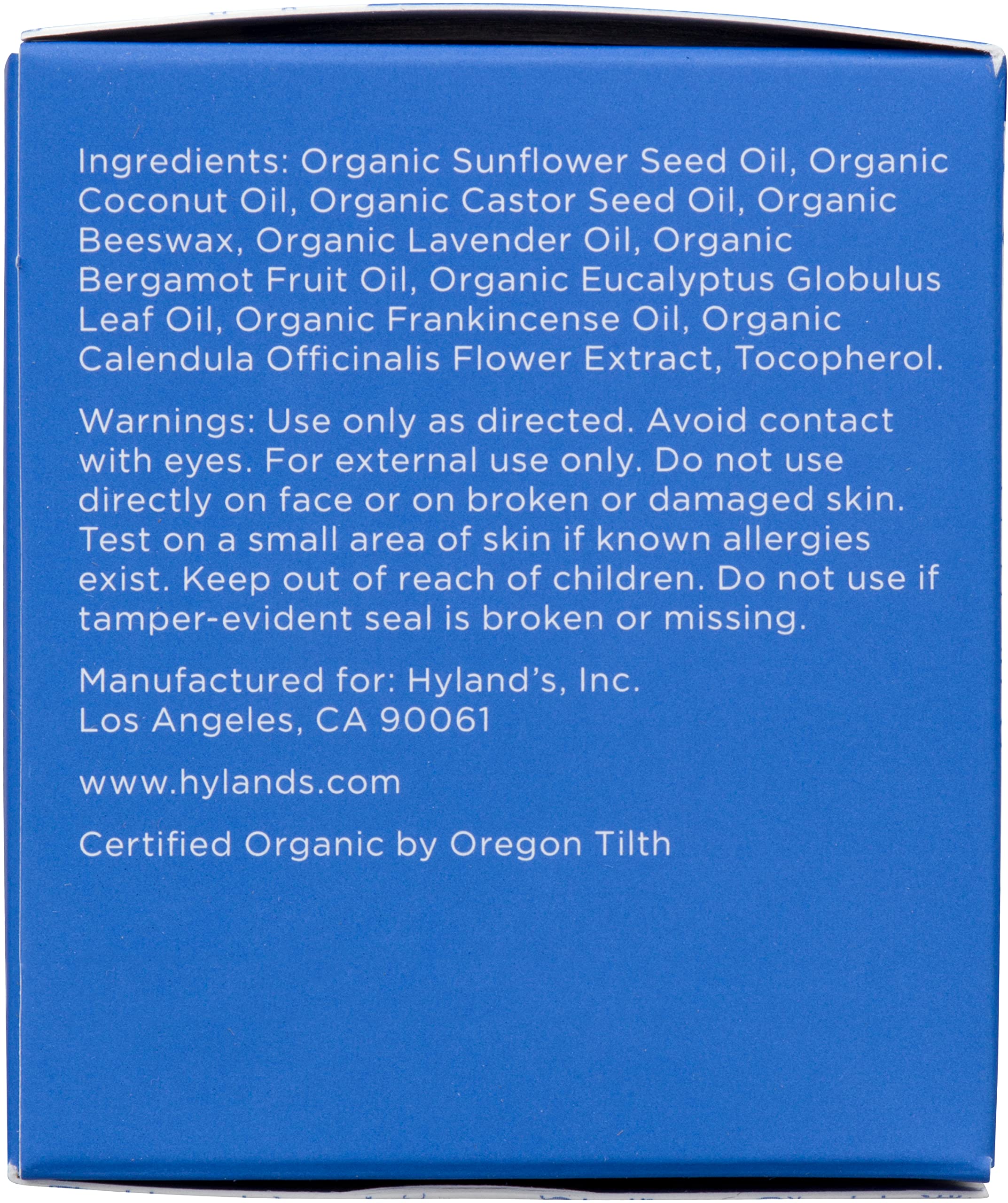 Bundle of Hyland's Baby Organic Calming Balm and Organic Daytime and Nighttime Oral Soothing Gel Combo Pack - Image 5