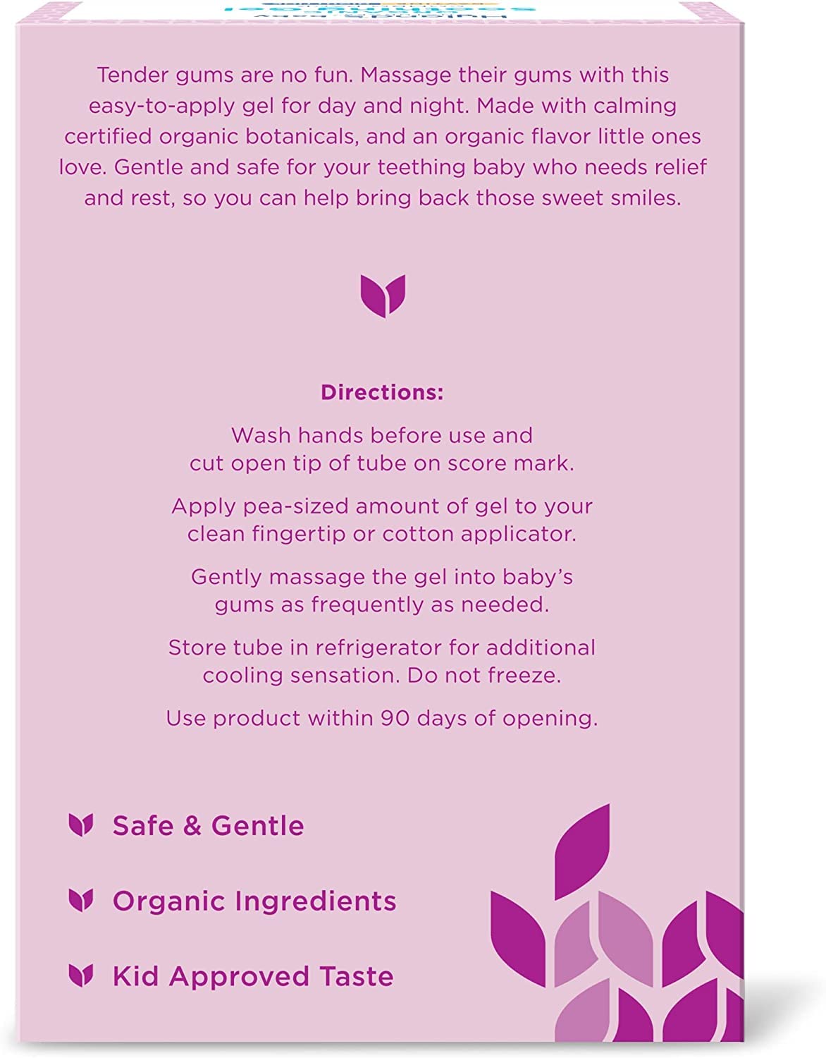 Bundle of Hyland's Baby Organic Calming Balm and Organic Daytime and Nighttime Oral Soothing Gel Combo Pack - Image 6