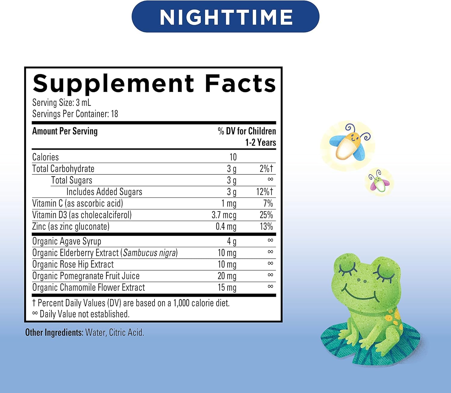 Hyland's Baby Organic Cough & Immune Day & Night Combo Pack, Eases Coughs, Supports Immunity, Promotes Sleep + Chest Rub, Soothe & Comfort Organic Lavender, Peppermint, & Chamomile Flower Oil - Image 3