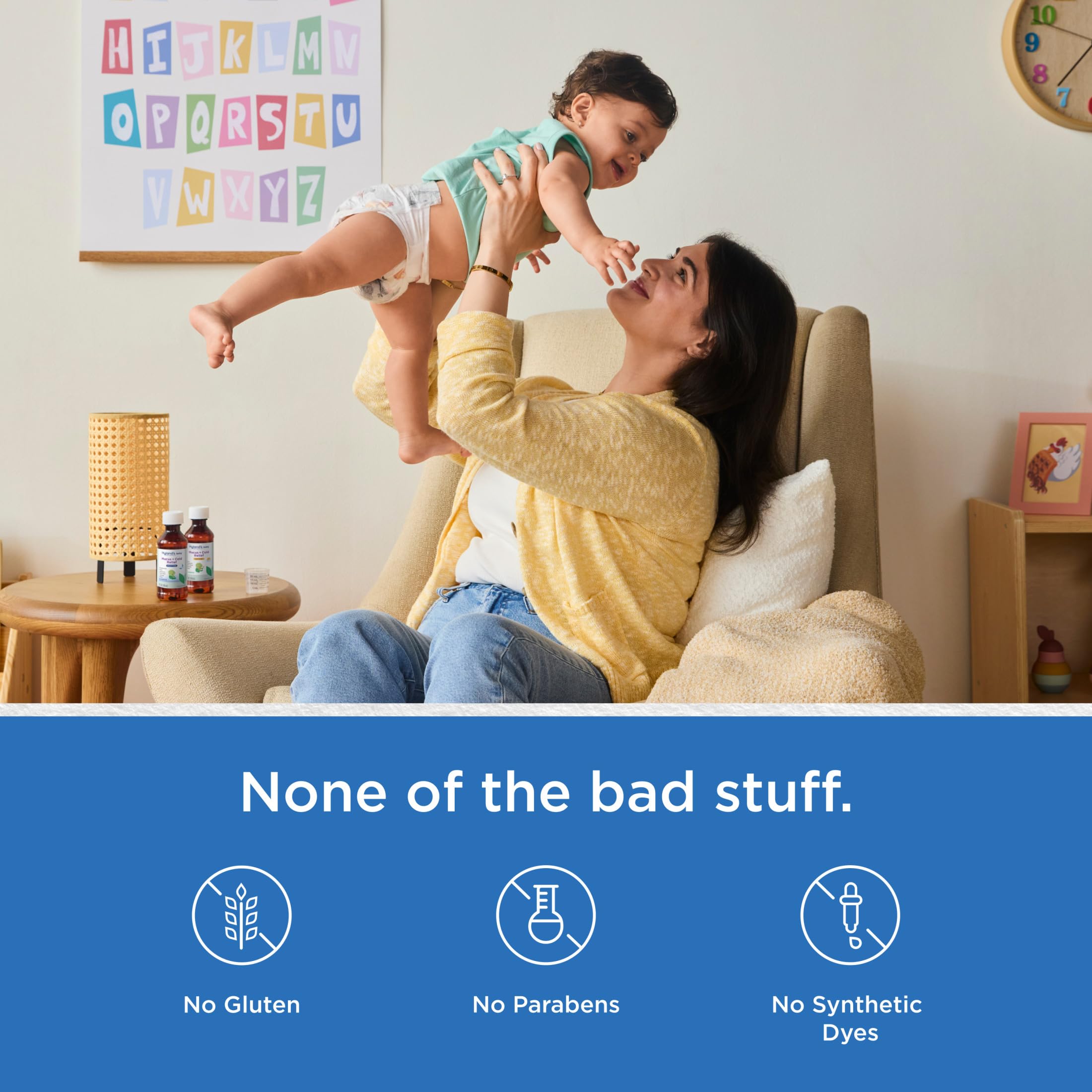 Hyland's Kids Organic Cough and Immune Day and Night Combo Pack, Eases Coughs, Supports Immunity, Promotes Sleep, Two 4 Fl Oz. Bottles (8 fl oz) - Image 4